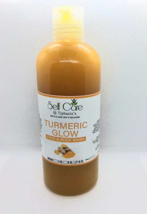 Turmeric Face & Body Wash(formulated with Rose Water for sensitive skin)